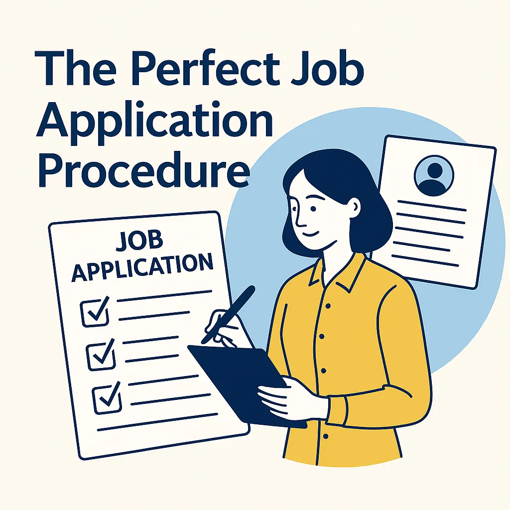 The perfect job application procedure